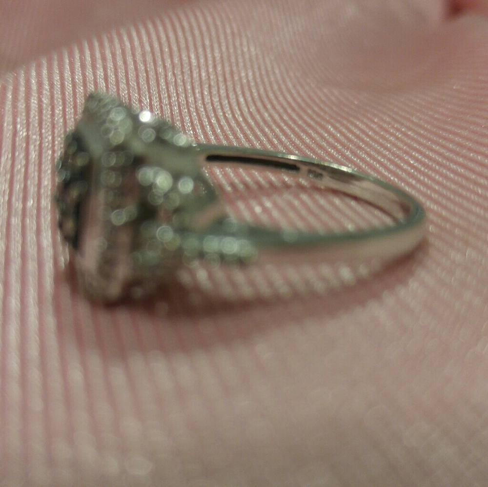 10K White Gold w/ Blk&White Diamonds (Video) - Picture 9 of 9